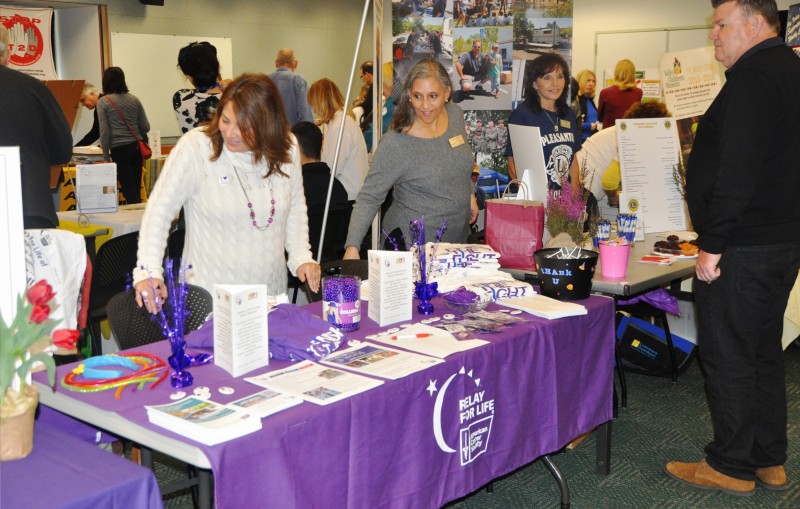 Relay For Life Exhibit Table