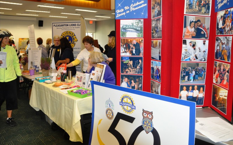 Pleasanton Rotary Table 2016 Festival