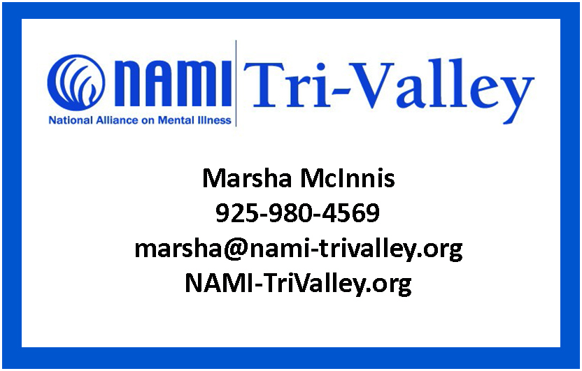 NAMI TriValley Contact info for the MAD4P Festival Website