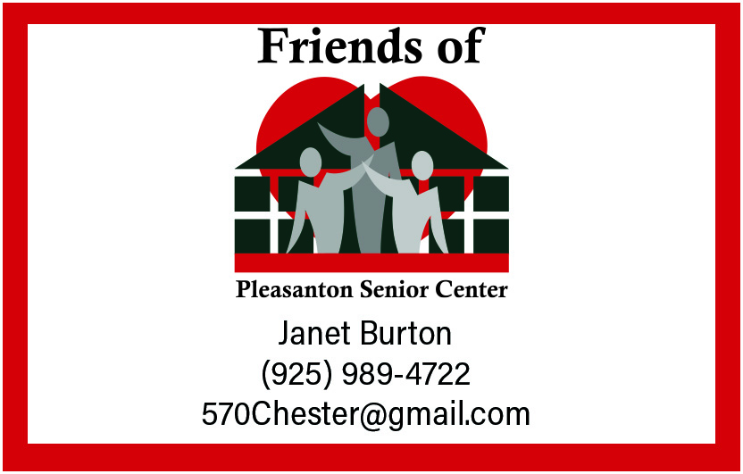 Contact info for Friends of Pleasanton Senior Center on the Make A Difference For Pleasanton Festival Website