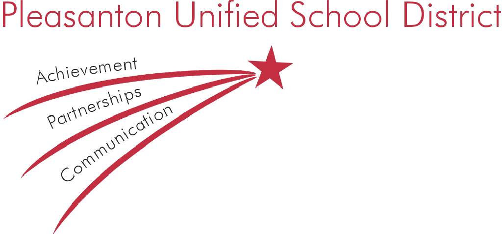Pleasanton Unified School District Logo on the Make A Difference For Pleasanton Festival Website