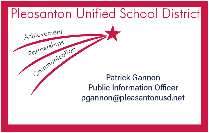 Sponsor contact info for Pleasanton Unified School District at the Make =A Difference For Pleasanton Festival