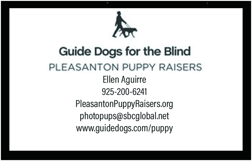 Guide Dogs for the Blind/Pleasanton Puppy Raisers