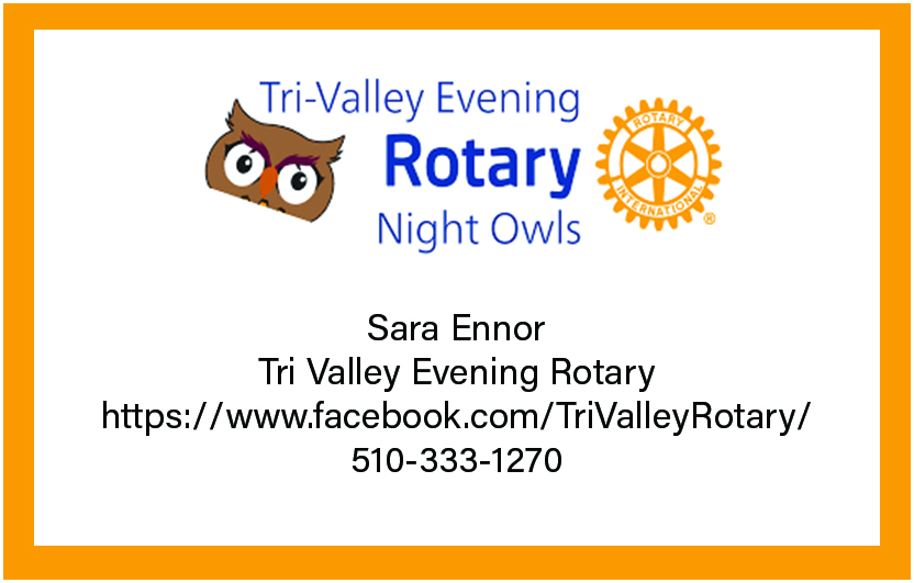 Tri Valley Evening rotary contact Info