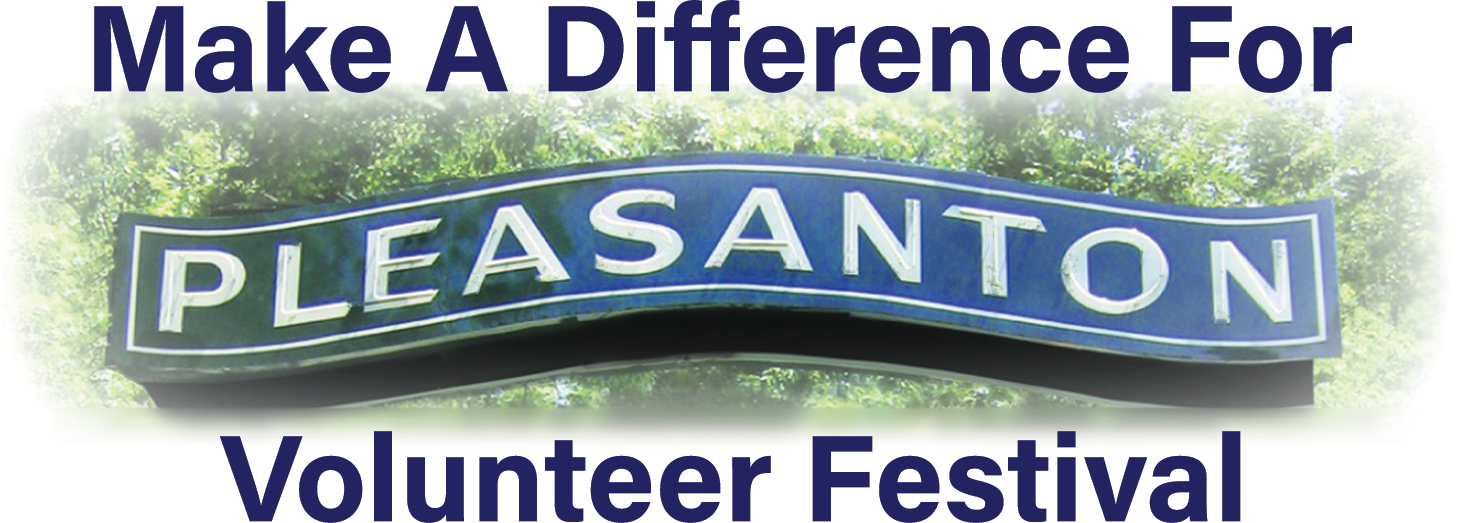 MAD4PF LOGO MASTER LOGO 2026 Make A Difference For Pleasanton Volunteer Festival Logo